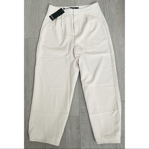 Nasty Gal Pants - Nasty Gal Nude Casual Tan Trousers